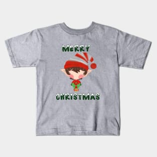 Elf Christmas Kids T-Shirt